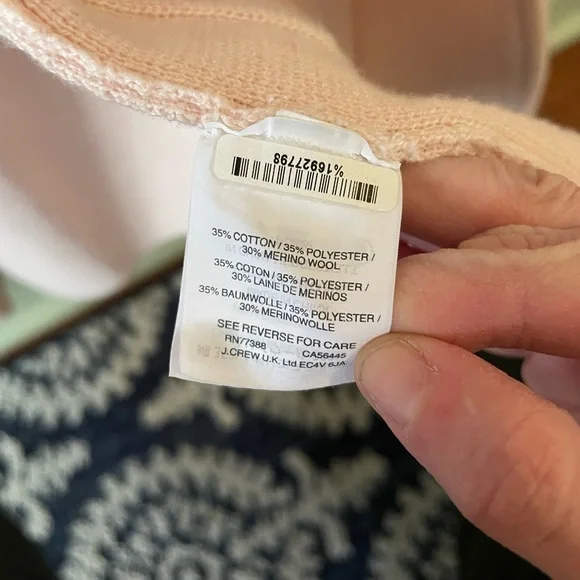 J. Crew Pink Sweater Blazer - Picture 6 of 6